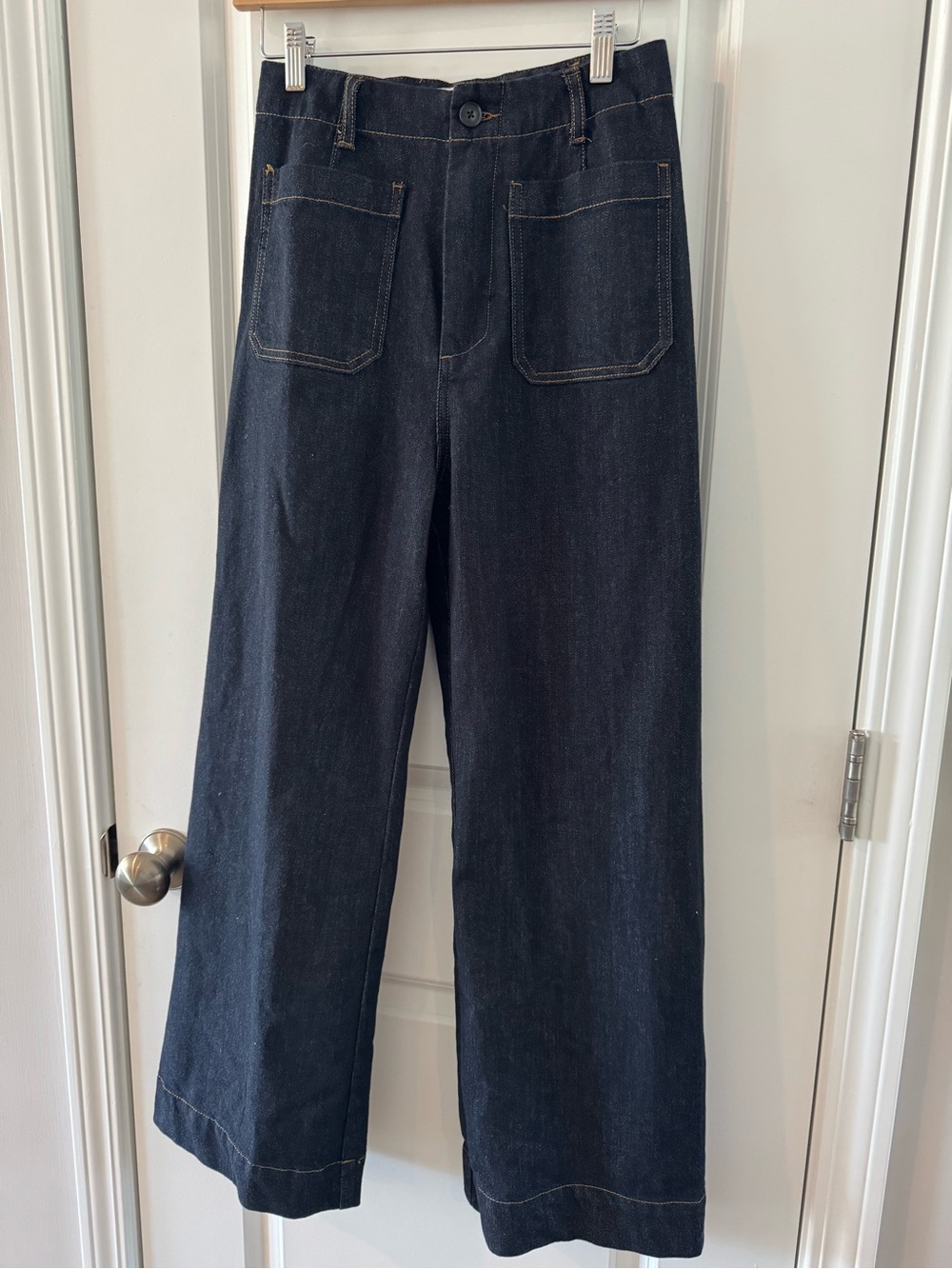 NWOT Vigoss Dark Blue Wide-Leg Women's Jeans